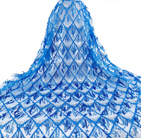 Tissu en maille de haute qualité de Chine 2025 – Robes de mariée de luxe pour filles avec broderie perlée et sequins, 100 % polyester, séchage rapide
