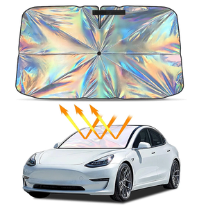 Foldable Car Front Windshield <b>Shade</b> Umbrella <b>Window</b> Cover UV Heat Insulation Visor for Auto Vehicle - Product Image 2