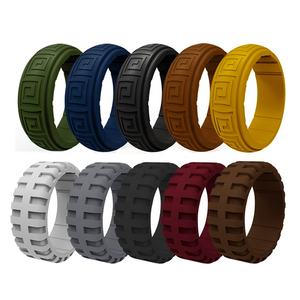 Ucuz fiyat özel 1 paket erkek silikon alyans - Product Image 4