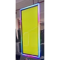 43 Inch Touchscreen LCD Monitor with LED Lights FHD Infrared Touch Portrait Display for Gaming Cabinet