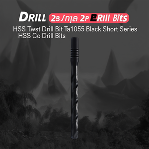 Hss Twist <b>Drill</b> <b>Bit</b> Ta1055 Black Short Series Hss Co <b>Drill</b> <b>Bits</b> - Product Image 3