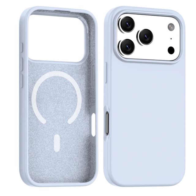 High Quality Magnetic Liquid Silicone Mobile Phone Cover for iPhone 17 Pro Max Shockproof Silicone Phone Case for iPhone 17 Air