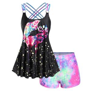 Maillot de bain de luxe personnalisé, MOQ 50, imprimé, jupe de bikini, maillot de bain fitness, bikini deux pièces, floral, sexy, robe de plage pour femme - Product Image 2