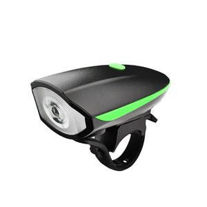 Phare de vélo LED rechargeable par USB, super lumineux, étanche, avec klaxon, universel pour VTT - Product Image 3