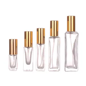 MUB 3ml 5ml 6ml 10ml 15ml 20ml Mini Glass Spray Bottles Refillable Clear Refillable Perfume Bottle Atomizer Spray Wholesale