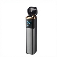 Briquet électronique à activation par empreinte digitale D029, rechargeable, coupe-vent, alimenté par USB, mode impulsion, Zhejiang