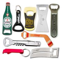 Ouvre-bouteille personnalisé en aluminium avec Logo personnalisé, gravé Simple, professionnel, en acier inoxydable