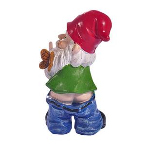 Figura de Gnomo de <span class=keywords><strong>Jardín</strong></span>, Estatua de Gnomo, Adorno de <span class=keywords><strong>Jardín</strong></span>, Estatua de Gnomo para <span class=keywords><strong>Jardín</strong></span>, Patio, Decoración Interior y Exterior, Decoración de Estatua de <span class=keywords><strong>Jardín</strong></span> - Product Image 2