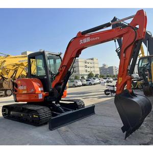 รถขุดไฮดรอลิกขนาดเล็กมือสอง Kubota KX155-3 น้ำหนัก 5 ตัน สำหรับงานดินในโครงการเชิงพาณิชย์  ระบบขับเคลื่อนหลายโหมด  ประสิทธิภาพสูง - Product Image 1