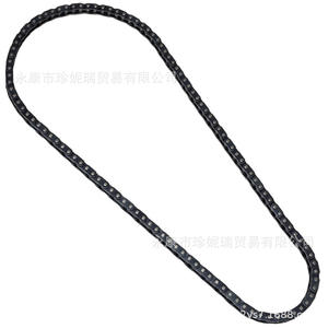 Chaîne à rouleaux Lia T8F 116 maillons en acier, simple brin, diamètre 10 mm, largeur 15 mm, chaîne de transmission standard pour ATV et mini-scooter - Product Image 1