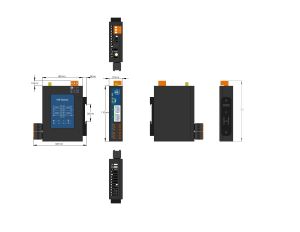 ซันฟูล HMI2004-ARM-4G เกตเวย์การกำหนดค่าออลเน็ตคอม 4G, การตรวจสอบระยะไกลแบบไร้สาย และการแจ้งเตือนข้อบกพร่องแบบเรียลไทม์หลายช่องทาง - Product Image 3