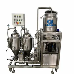 Nano Brewery 60l Microbrewery Equipment 2 Vessels Turnkey Beer Brewing System