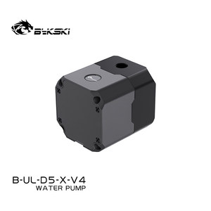 Tête de pompe <span class=keywords><strong>Bykski</strong></span> B--D5-X-V4 pour refroidissement liquide D5 avec débit de 45 m³/h, 720 L/H, contrôle de vitesse PWM - Product Image 4