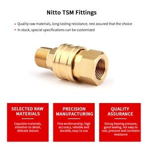 Vendite di fabbrica Multi specificazione ottone grande flusso personalizzato maschio femmina giunto tubo idraulico raccordo idraulico accoppiatore rapido idraulico - Product Image 2