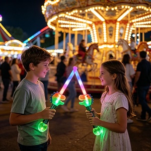 Giocattolo Spada Luminosa a Forma <span class=keywords><strong>di</strong></span> Dinosauro per Bambini, Bacchetta Magica LED Lampeggiante, Pallina da Discoteca, Bastoncino Luminoso T-Rex per <span class=keywords><strong>Compleanno</strong></span>, Halloween, Pasqua, Ramadan, Costume - Product Image 2