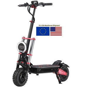 Livraison gratuite, scooter à deux roues en aluminium 60V à double moteur avec amortissement de direction, pliable, déverrouillage NFC - Product Image 1