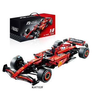 1/8 Scale Simulation ABS DIY <strong>Building</strong> Block Racing <strong>Car</strong> <strong>Model</strong> <strong>Cars</strong> 1262pcs Educational Toy Set for Adults Static Version - Product Image 2