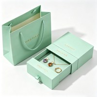 Boîte à bijoux tendance en promotion, biodégradable, pour bracelets et joncs, emballage de luxe fait main en papier
