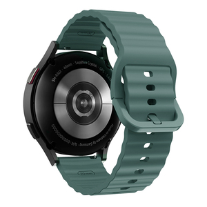 Correa de Repuesto de Silicona con Textura Ondulada de 22mm 20mm para Reloj Samsung Galaxy <span class=keywords><strong>Watch</strong></span> 4/5/6/7 - Product Image 6