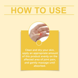 Nouvelle vente en gros OEM venin d'abeille pommade anti-douleur articulaire pour un usage quotidien pommade de soin des articulations au venin d'abeille biologique - Product Image 6