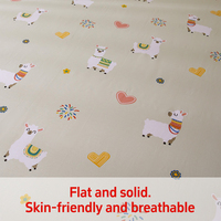 Parure de draps en coton 100 % personnalisée en gros – Draps-housses et draps plats super doux pour lits Queen et King Size