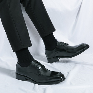 Chaussures Richelieu pour Hommes de Haute Qualité, en Cuir Véritable Respirant, à Lacets, Modèle Uni, Tendance Luxe, Idéales Été-Automne, Meilleures Ventes - Product Image 6