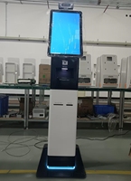 SIM-Karten-Ausgabeautomat Zimmerkarten-Hotel-Check-in-Zahlungskiosk mit ID-/Passscanner Gesichtserkennungskamera POS-System