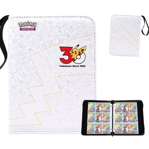 Raccoglitore per Carte Commemorative <span class=keywords><strong>Pokémon</strong></span> 30 Anni, Album da Collezione in Pelle PU Impermeabile con 400/900 Scomparti per Carte Collezionabili e Esposizione Ricordo - Product Image 4