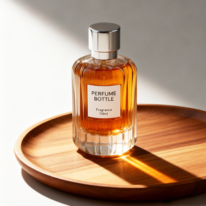 Flacon de parfum en verre de luxe vide de 100 ml, cylindrique, nouveau design, avec bouchon métallique, vente chaude - Product Image 5