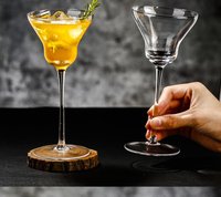 Margaret Verre Gobelet Fête De Mariage Whisky Martini Gobelet Vin Fantaisie Forme Unique Cristal Verre Dessert Tasse
