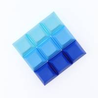 2024 Wholesale Buy Bulk Multi Color PBT Low Profile Keycaps Blank DSA Keycaps DIY Mechanical Keyboard White Black Keycaps