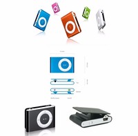 Mini Clip Metal USB MP3 Music Media Player untuk Pelajar