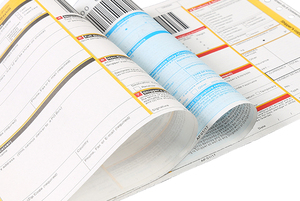 Tùy chỉnh in ấn quốc tế <span class=keywords><strong>Express</strong></span> không khí vận đơn in ấn chuyển phát nhanh không khí vận đơn cho up EMS DHL mã vạch - Product Image 3