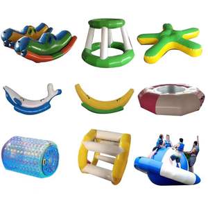 Parque Acuático Inflable Comercial, Pirámide y Torre Grandes con Tobogán para Adultos, <span class=keywords><strong>Castillo</strong></span> Inflable para Escalar - Product Image 6