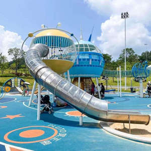 Filet d'escalade en corde, équipement de terrain de jeu extérieur sans moteur, grimpeur à cadre en acier pour parc d'aventure, camping, campus - Product Image 3