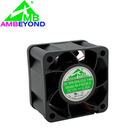 Mini ventilateur de refroidissement axial DC à haut débit d'air, 40x40x28mm, 5V, 12V, double roulement à billes, pour module d'imprimante 3D, dissipation de chaleur