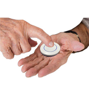 KKM Ancianos Uso Inalámbrico SOS Alarma Buscapersonas Bluetooth Botón <span class=keywords><strong>de</strong></span> Uso <span class=keywords><strong>de</strong></span> Emergencia para <span class=keywords><strong>Sala</strong></span> <span class=keywords><strong>de</strong></span> Enfermería para Hospital - Product Image 6
