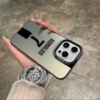 Advanced Colored Silver IMD laser Football Superstar numéro 7 maillot PC coque de téléphone pour iphone 11 12 13 14 15 plus/pro/pro max