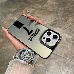 Geavanceerde Gekleurde Zilveren Imd Laser Voetbal Superster Nummer 7 Jersey Pc Telefoon Hoesje Voor Iphone 11 12 13 14 15 Plus/Pro/Pro Max - Product Image 4