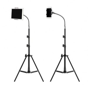Adjustable 1.6M Long Arm <b>Stand</b> Mobilephone Tripod Floor <b>Stand</b> for iPad Cellphone <b>Tablet</b> - Product Image 2