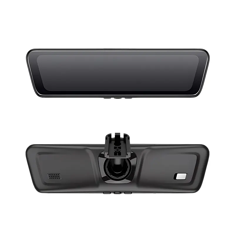 Новое поступление, автомобильный черный ящик для приборной панели Tesla, зеркальная камера заднего вида, Bluetooth, универсальное зеркало заднего вида