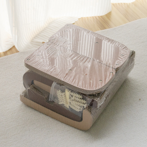 Neuestes Zusammenbaubares Kleines <span class=keywords><strong>Sofa</strong></span>-Kratzbrett für Katzen mit Dickerer Wellpappe zum Kratzen und Schlafen - Product Image 6