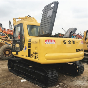 Komatsu รถตักดิน PC120-6 12ตันรถตักดินสภาพใหม่ผลิตในญี่ปุ่นสำหรับการก่อสร้างพร้อมถังปั๊มเครื่องยนต์ - Product Image 1