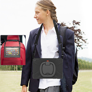 Poignée robuste avec poignée tournante à 360 degrés, étui de protection <span class=keywords><strong>pour</strong></span> <span class=keywords><strong>Amazon</strong></span> Kindle fire, <span class=keywords><strong>10</strong></span> <span class=keywords><strong>pouces</strong></span>, nouvelle collection 2021 - Product Image 4