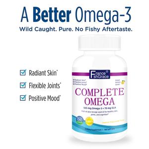 Oferta Especial: Extracto de Omega para Apoyar el Estado de Ánimo, la Salud del Corazón, el Cerebro, la Vista y el Sistema Inmunitario en Adultos, Suplemento de Omega, 180 Cápsulas Blandas - Product Image 6