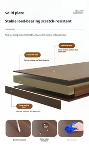 360 Có Thể Điều Chỉnh Bằng Gỗ Tủ Sách Tập Tin Tủ Cho Nhà Cho Nghiên Cứu & Phòng Khách Xoay Di Chuyển Tập Tin Tổ Chức Cho Phòng Ngủ - Product Image 5