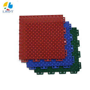 Carrelage de cour de sport en plastique, souple et polyvalent, modulaire, gratuit, basket-ball, court, antidérapant - Product Image 2