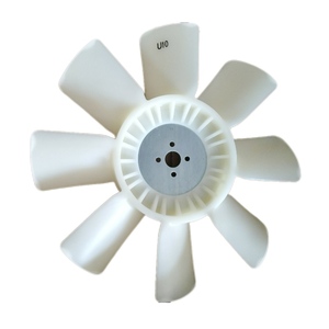 ใบพัดลมระบายความร้อนเครื่องยนต์ดีเซลรถขุด 4D32 4 รู 8 ใบพัด - Product Image 3