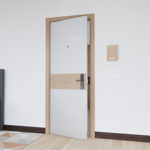 Standard allemand portas residencial portas para casas puertas de portes intérieures en bois appartement intérieur porte de chambre en bois - Product Image 6