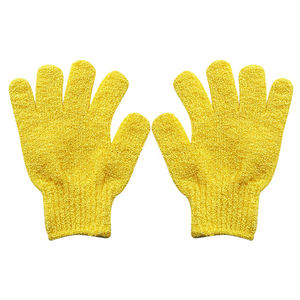 Gants de bain à cinq doigts, serviette de douche exfoliante pour le corps, pour enfants et usage domestique, gants de nettoyage élastiques pour le dos - Product Image 6
